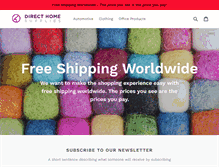 Tablet Screenshot of directhomesupplies.com